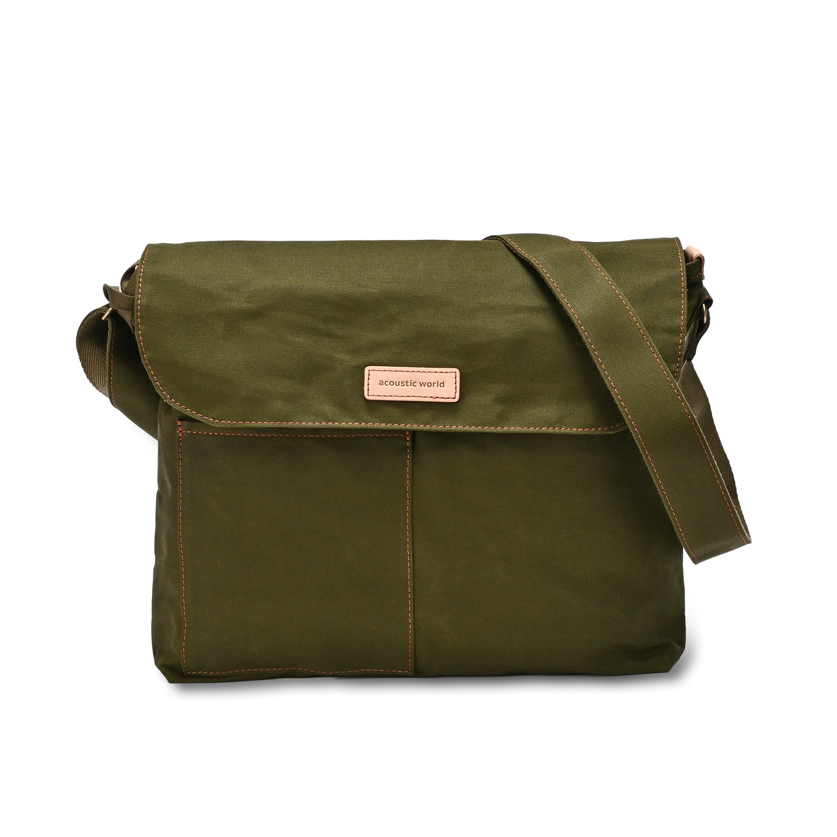かぶせショルダーバッグ｜ステッチシリーズ – acoustic world 直営shop
