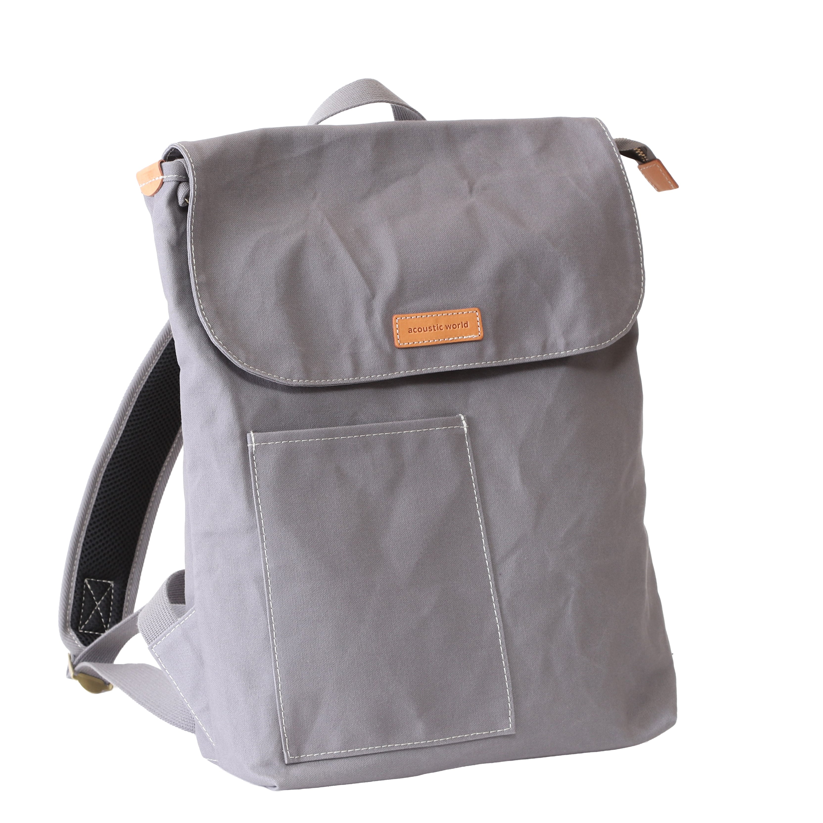 スティッチデザイン グレーリュック リュック【STITCH series】 – acoustic world 直営shop