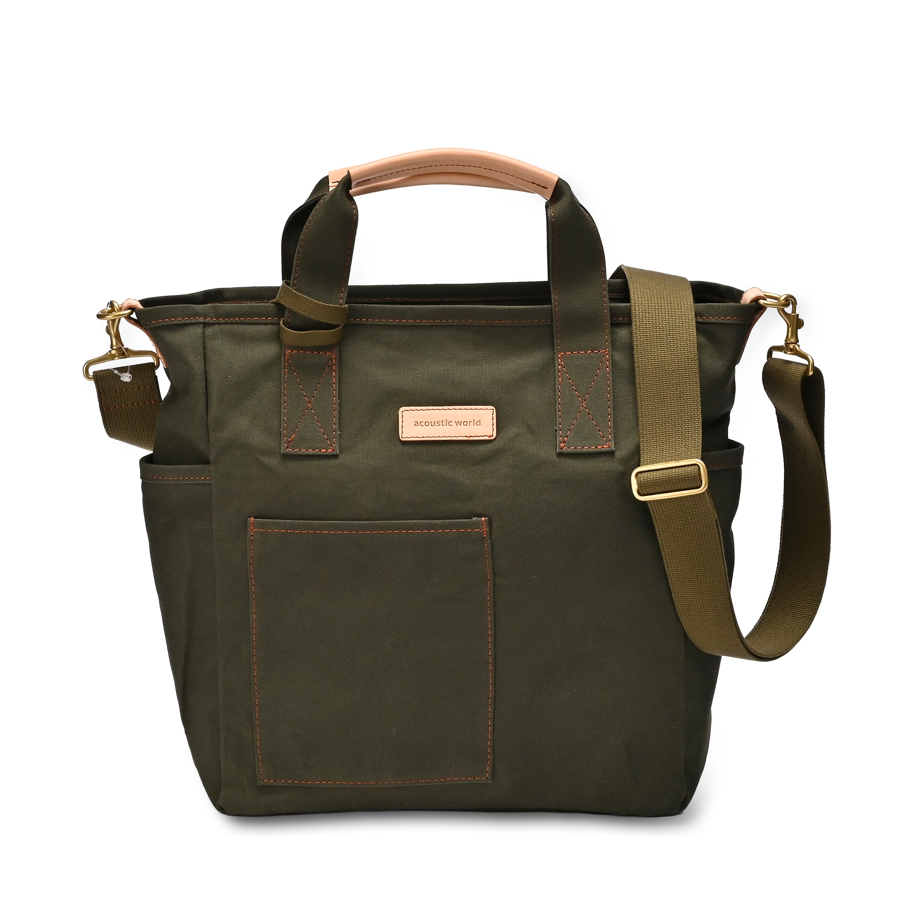 ボックス型手提げショルダーバッグ｜ステッチシリーズ