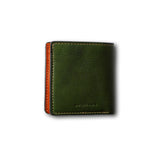 外側コインケース付きコンパクトウォレット二つ折り｜フォレストシリーズ　