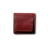 外側コインケース付きコンパクトウォレット二つ折り｜フォレストシリーズ　