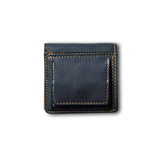 外側コインケース付きコンパクトウォレット二つ折り｜フォレストシリーズ　