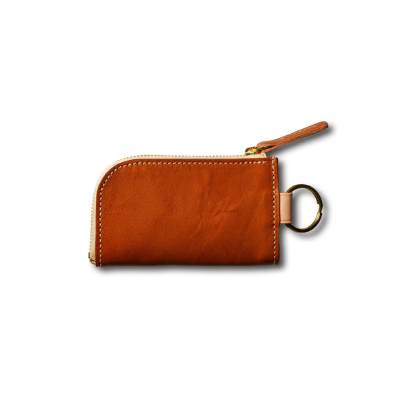 L字ミニZIPウォレット＆キーリング｜ニュートラルシリーズ